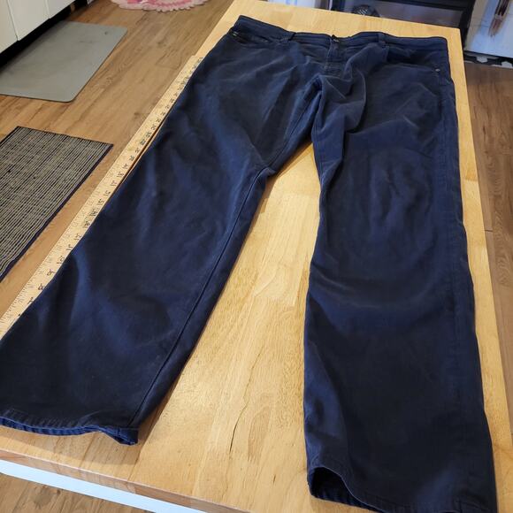AG Adriano Goldschmied Everett Slim Straight Black 38x32 Jeans - Picture 2 of 16